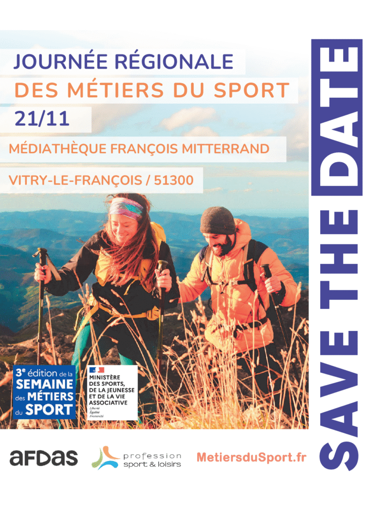 Journée régionale des métiers du sport vitry 21 novembre 2025