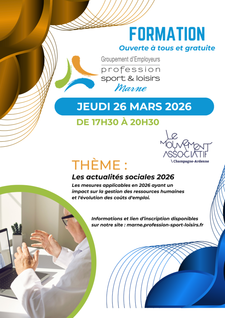 Affiche formation GEPSL51 26 mars 2026